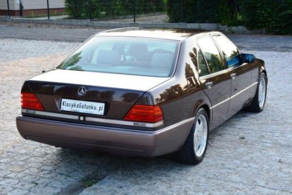 <br />
			Mercedes W140 500SE 1992 «Nutria» с велюровым салоном (20 фото)
